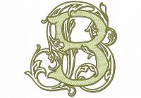 Vintage Monogram B