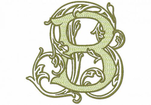 Vintage Monogram B