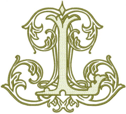 Vintage Monogram L